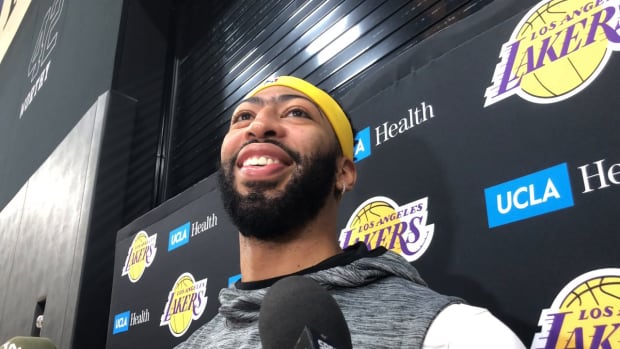 Anthony Davis discusses his injury